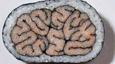 김밥 스마트폰 이어 뇌 김밥 등장